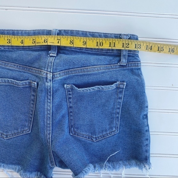 Wild Fable raw hem jean shorts Size 00 - Picture 5 of 8